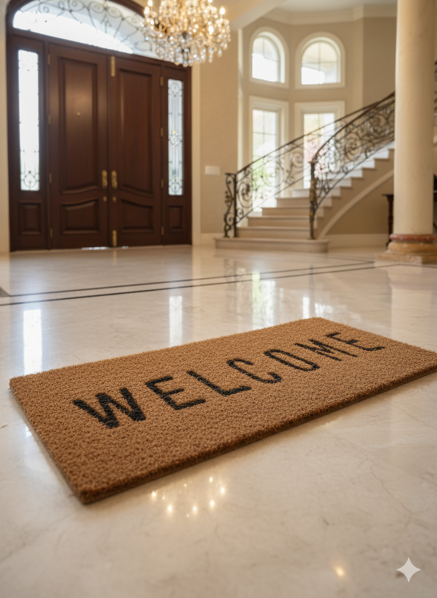 Premium Welcome Binco Cocomat Low Price 90x45